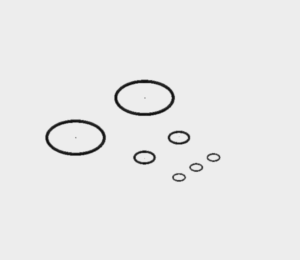 O-Ring 2 1/2" Pressure Vessel Kit - Aquamiser